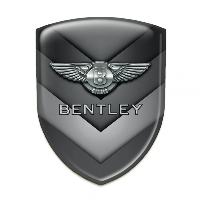 Bentley Emblem Interior Gray V Form Details Design 