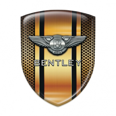 Bentley Car Accessories Badge Orange Fragmebnts Design 