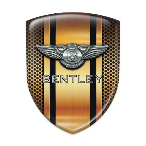 Bentley Car Accessories Badge Orange Fragmebnts Design 