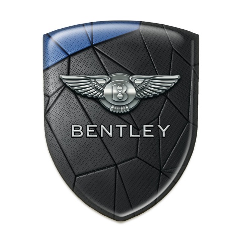 Bentley Silicone Shield Blue Black Mosaic Effect 