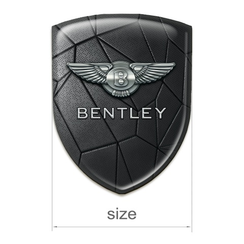Bentley Auto Emblem Black Mosaic Design 