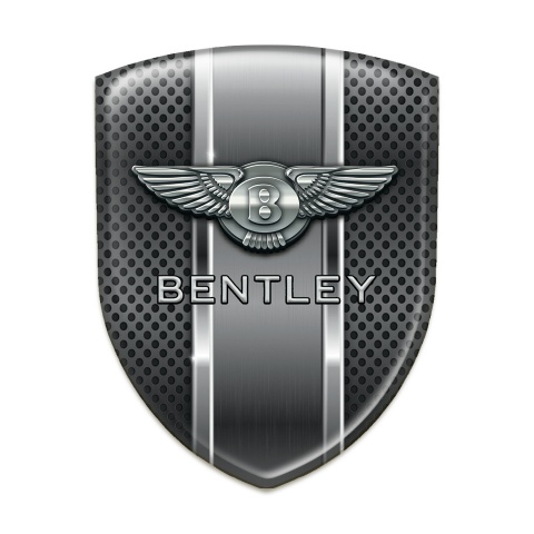 Bentley Self Adhesive Emblem Logo Grille with Metal panel Style 