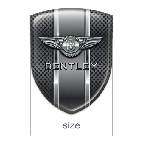 Bentley Self Adhesive Emblem Logo Grille with Metal panel Style 