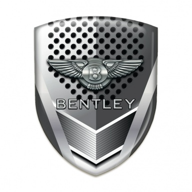 Bentley 3D Gel Emblem High End Metal mask Effect 