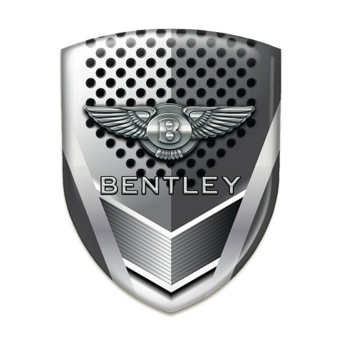 Bentley 3D Gel Emblem High End Metal mask Effect 