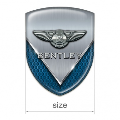 Bentley Auto Emblem Metal Shield Effect 
