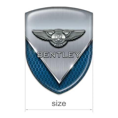 Bentley Auto Emblem Metal Shield Effect 