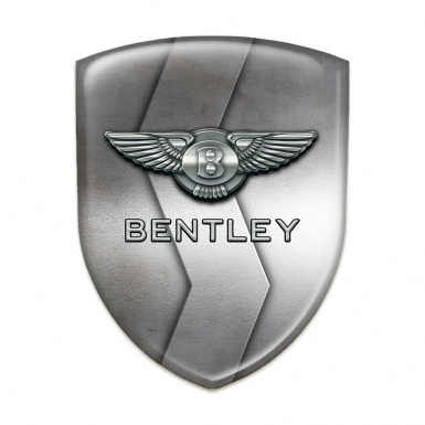 Bentley Logo Emblem Stylish Metal S Shaped Design 