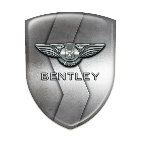 Bentley Logo Emblem Stylish Metal S Shaped Design 
