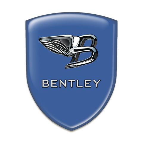 Bentley Emblem Exterior Blue Print New Logo Design 