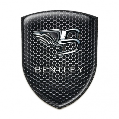 Bentley Self Adhesive Car logo Emblem Perforated Steel with New Logo Design 