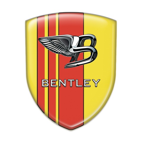 Bentley Emblem Exterior Yellow Red Version 