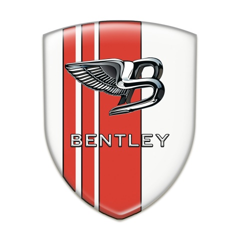 Bentley Emblem Interior White Red Version 