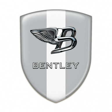 Bentley Tuning Emblem Gray with White Band Type 