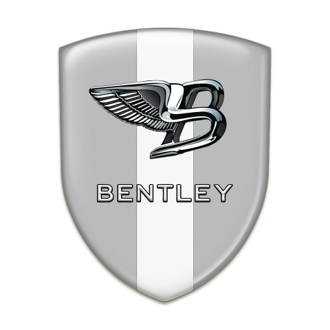Bentley Tuning Emblem Gray with White Band Type 