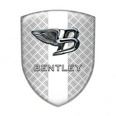 Bentley Car Interior Badge Mesh Effect with White Band Style 