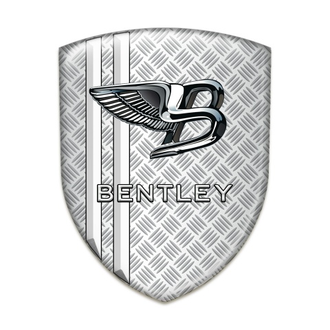 Bentley Emblem Interior Mesh Effect with White Stripes Edition 