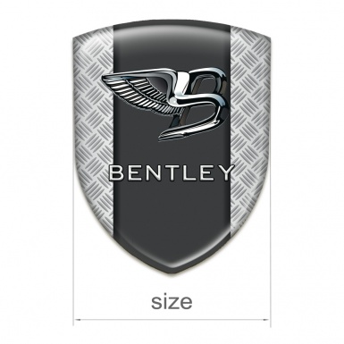 Bentley Self Adhesive Car logo Emblem Mesh effect base Nikel effect logo 