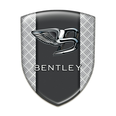 Bentley Self Adhesive Car logo Emblem Mesh effect base Nikel effect logo 