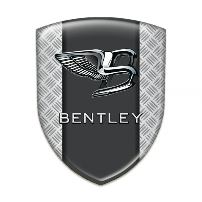 Bentley Self Adhesive Car logo Emblem Mesh effect base Nikel effect logo 