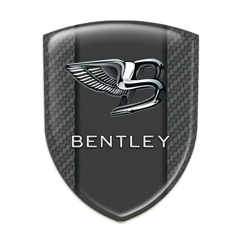 Bentley Car Interior Badge Carbon base Stylish logo 