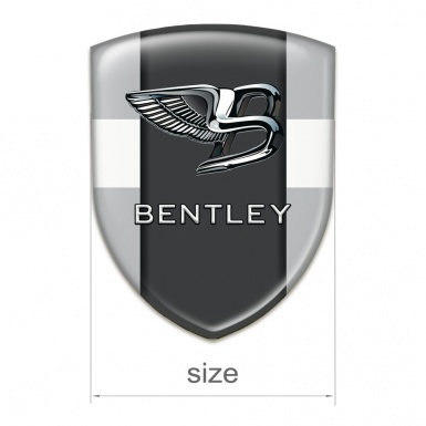 Bentley Logo Emblem Gray White Base Stylish Logo 