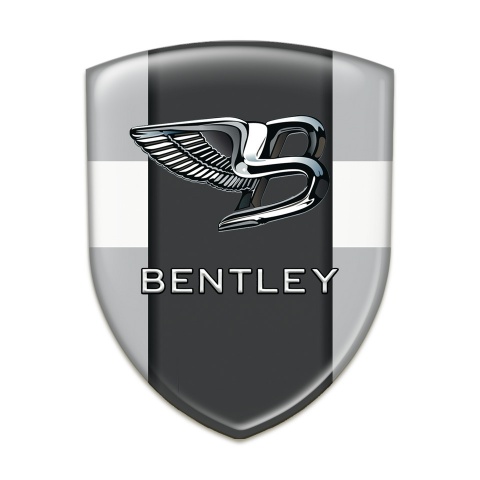 Bentley Logo Emblem Gray White Base Stylish Logo 