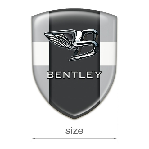 Bentley Logo Emblem Gray White Base Stylish Logo 