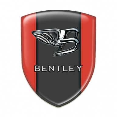 Bentley Silicone Shield Red Background Stylish Logo 