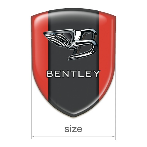 Bentley Silicone Shield Red Background Stylish Logo 