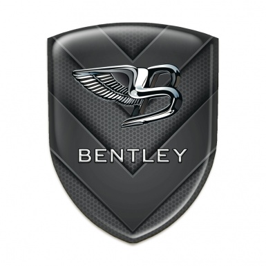 Bentley Tuning Emblem V Shaped Details Pattern 