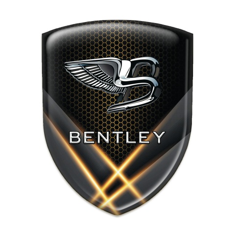 Bentley Resin Sticker Orange Lights Effect Design 