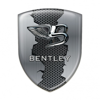 Bentley 3D Gel Emblem Torn Metal Edition 