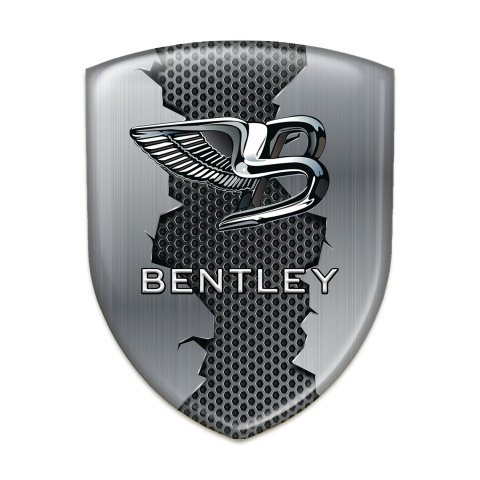 Bentley 3D Gel Emblem Torn Metal Edition 
