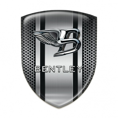 Bentley Silicone Badge Grille With Metal Panel Design 