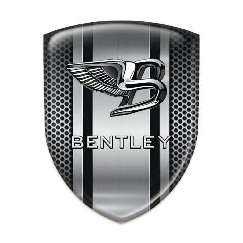 Bentley Silicone Badge Grille With Metal Panel Design 