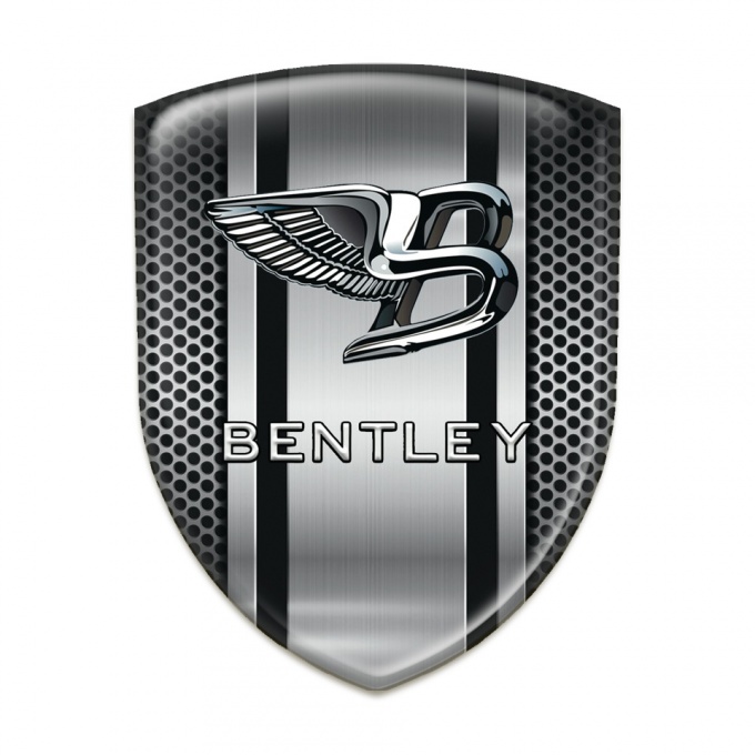 Bentley Silicone Badge Grille With Metal Panel Design 