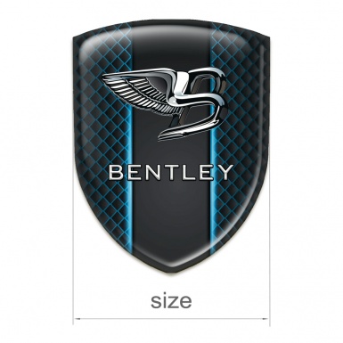 Bentley Emblem Badge Logo Neon Mesh Effect 