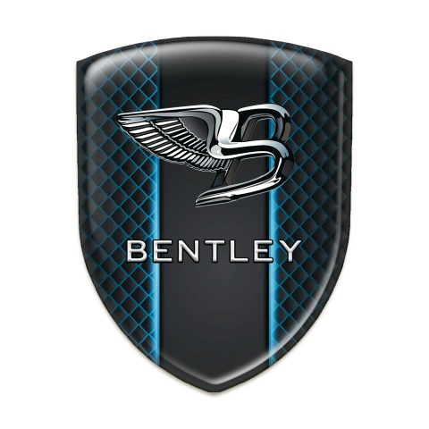 Bentley Emblem Badge Logo Neon Mesh Effect 