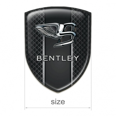 Bentley Logo Emblem Dark Mesh Design 