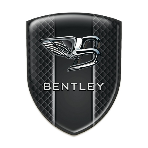 Bentley Logo Emblem Dark Mesh Design 