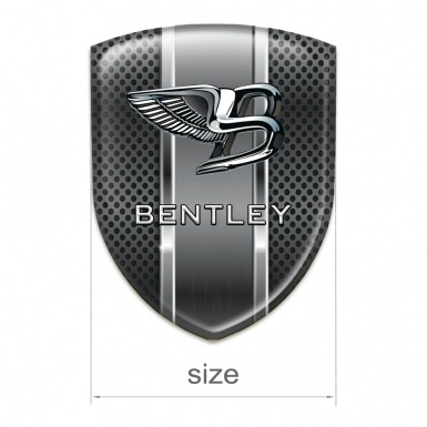Bentley Silicone Emblem Metal Grille Style 