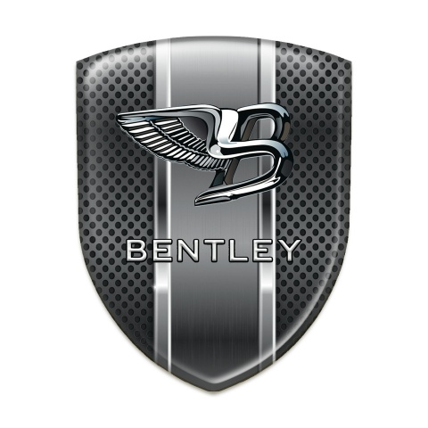 Bentley Silicone Emblem Metal Grille Style 