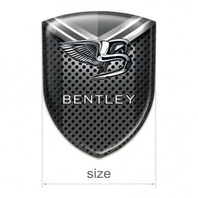 Bentley Tuning Badge Grille base with Gray Element Design 