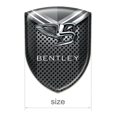 Bentley Tuning Badge Grille base with Gray Element Design 