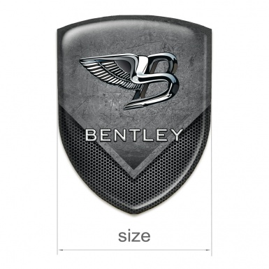 Bentley Car Interior Badge Slab of Scratched Stone Design 