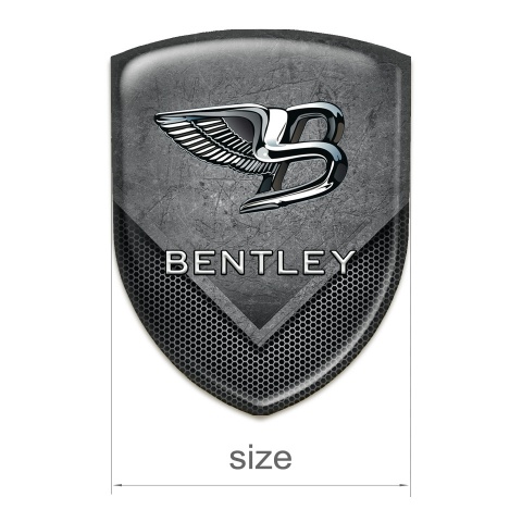 Bentley Car Interior Badge Slab of Scratched Stone Design 