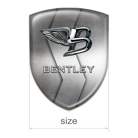 Bentley Auto Emblem S shaped Metal Style 