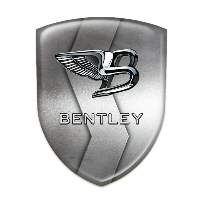 Bentley Auto Emblem S shaped Metal Style 
