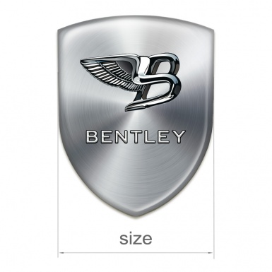 Bentley Tuning Emblem High Quality Silver Edition 
